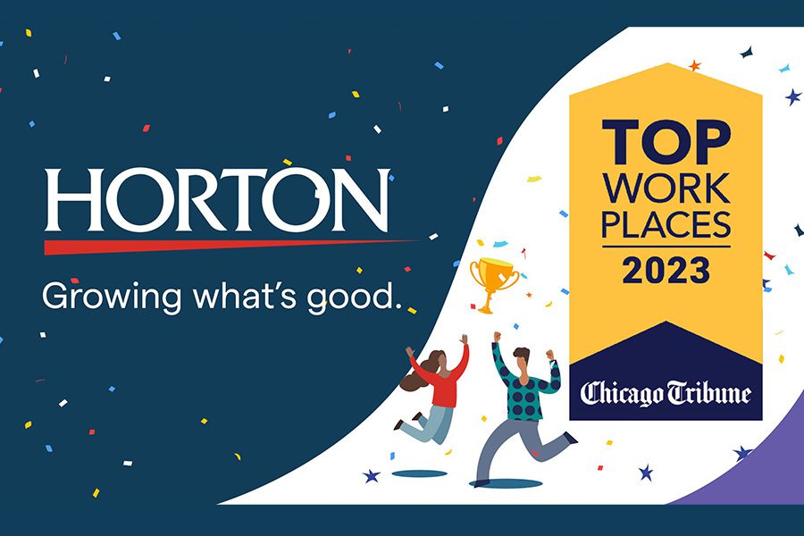 Chicago Tribune Awards The Horton Group as “Chicagoland Top Workplace”